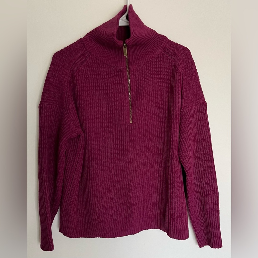 Rachel Zoe, fuchsia sweater, size medium